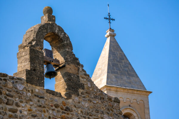 Zoom sur clochers de Cairanne.