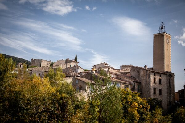 Vue du village de Mollans-sur-Ouvèze