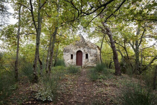 Chapelle romane Notre Dame de l’Annonciation à Saint-Romain-en-Viennois.