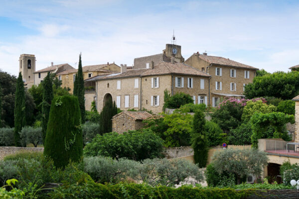 Vue générale du village de Buisson