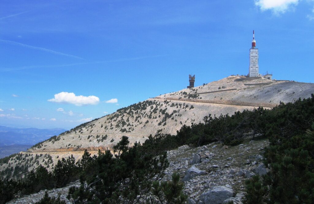 Vue sur le Mont Ventoux.