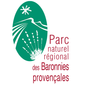 Logo du PNR des Baronnies provençales.